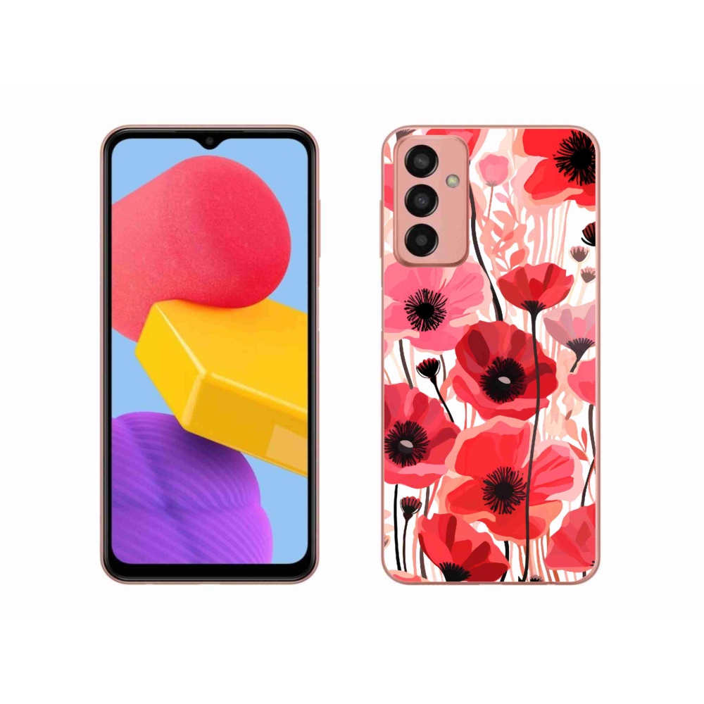 Gelový kryt mmCase na Samsung Galaxy M13 - vlčí mák 1