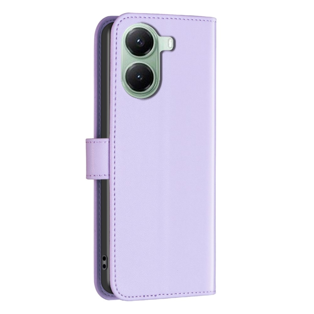 BNF knížkové pouzdro na Xiaomi Poco X7 Pro 5G - světlefialové