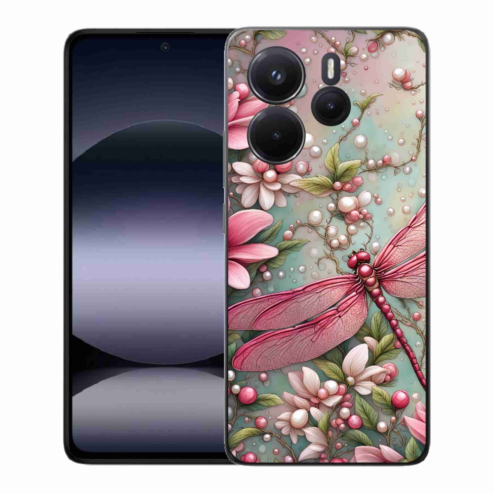 Gelový kryt mmCase na Xiaomi Redmi Note 14 - vážka
