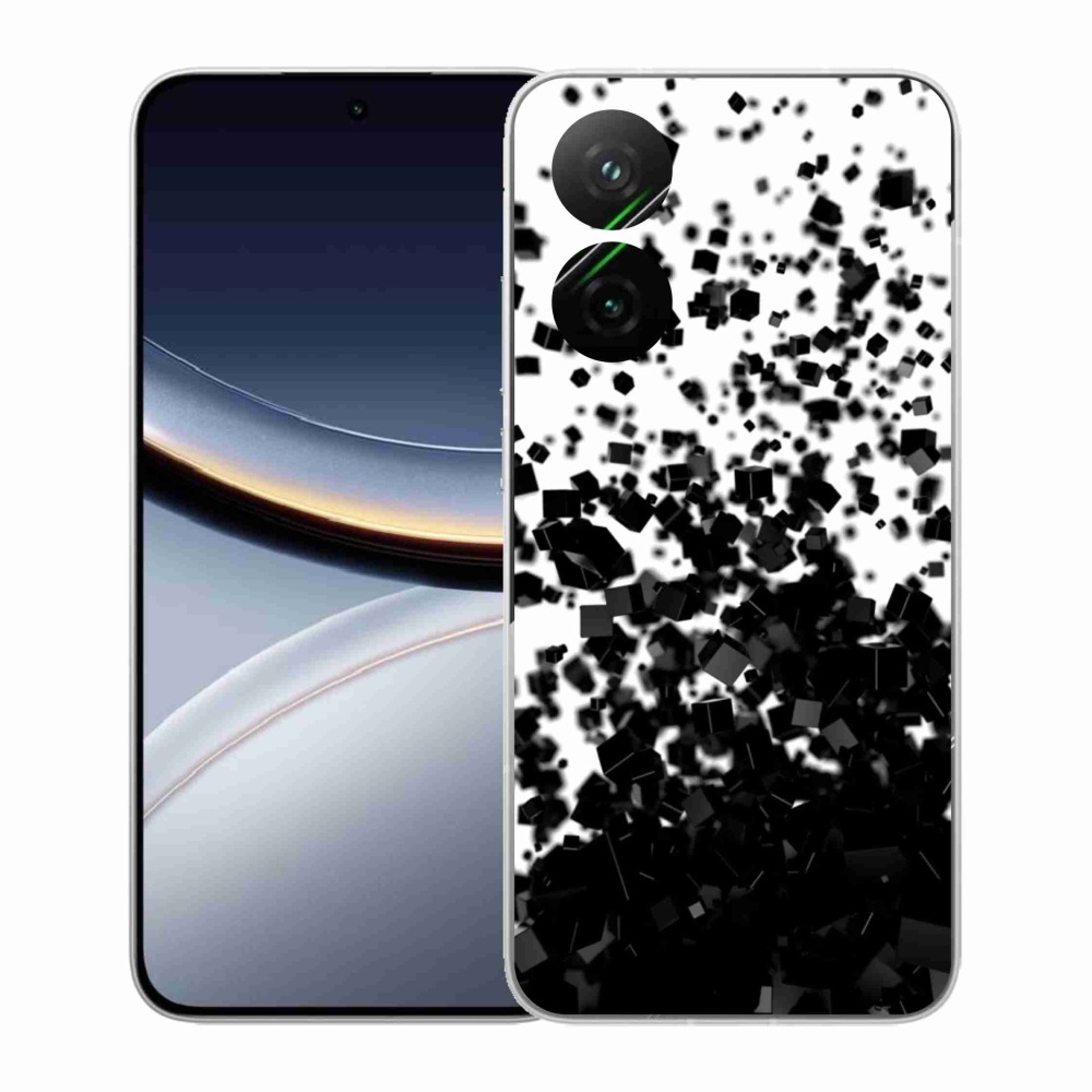 Gelový kryt mmCase na Xiaomi Poco F7 5G - abstraktní vzor 1