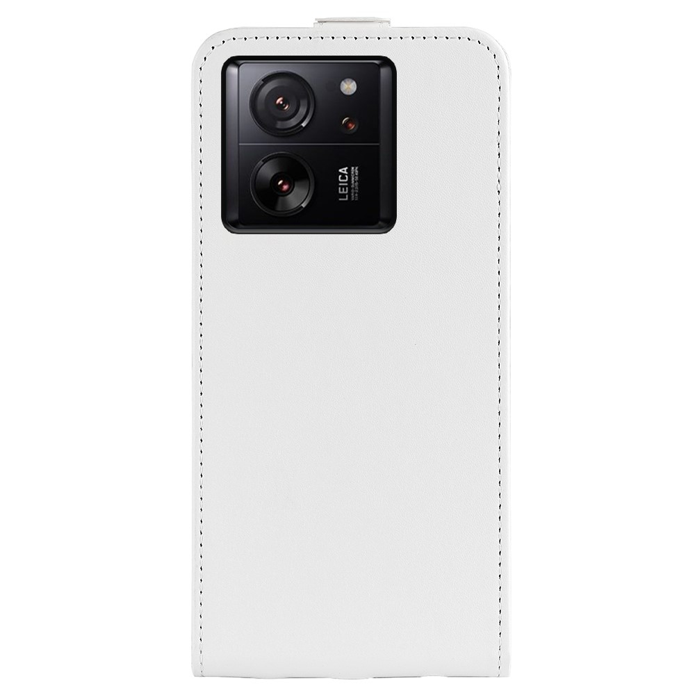 Vertical flipové pouzdro na Xiaomi 13T/13T Pro - bílé