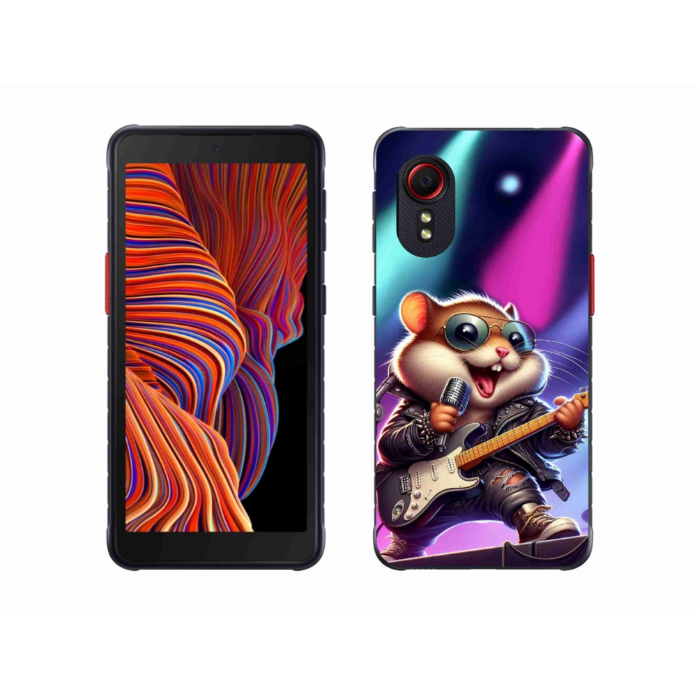 Gelový kryt mmCase na Samsung Galaxy Xcover 5 - křeček rocker