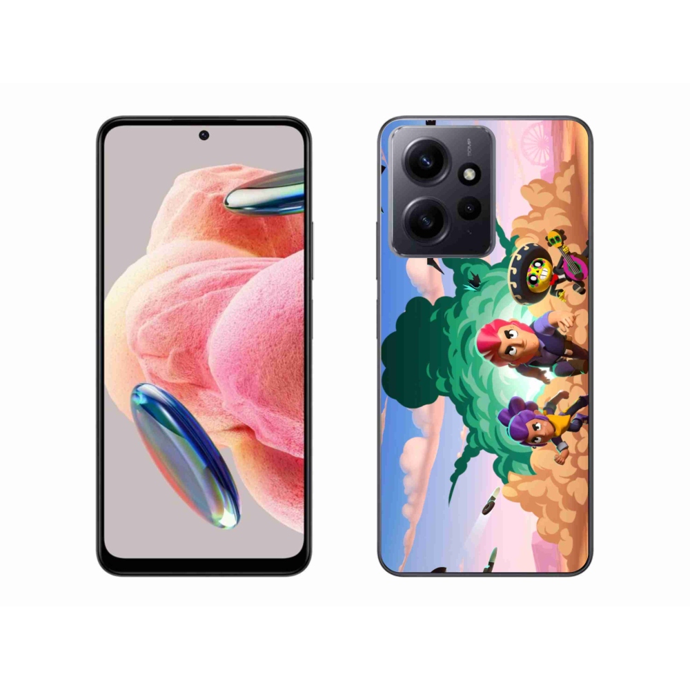 Gelový kryt mmCase na Xiaomi Redmi Note 12 4G - brawl stars