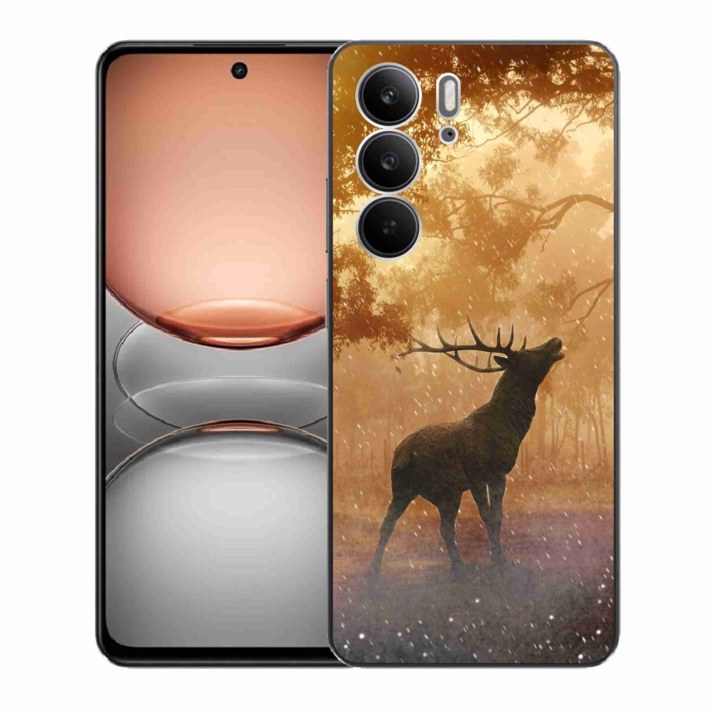 Gelový kryt mmCase na Realme C75 - jelen v říji