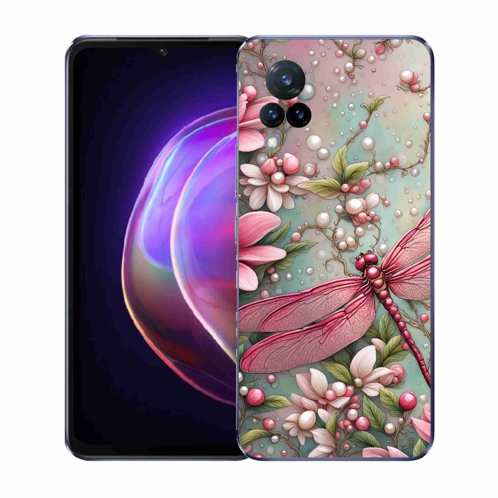 Gelový kryt mmCase na Vivo V21 4G/5G - vážka