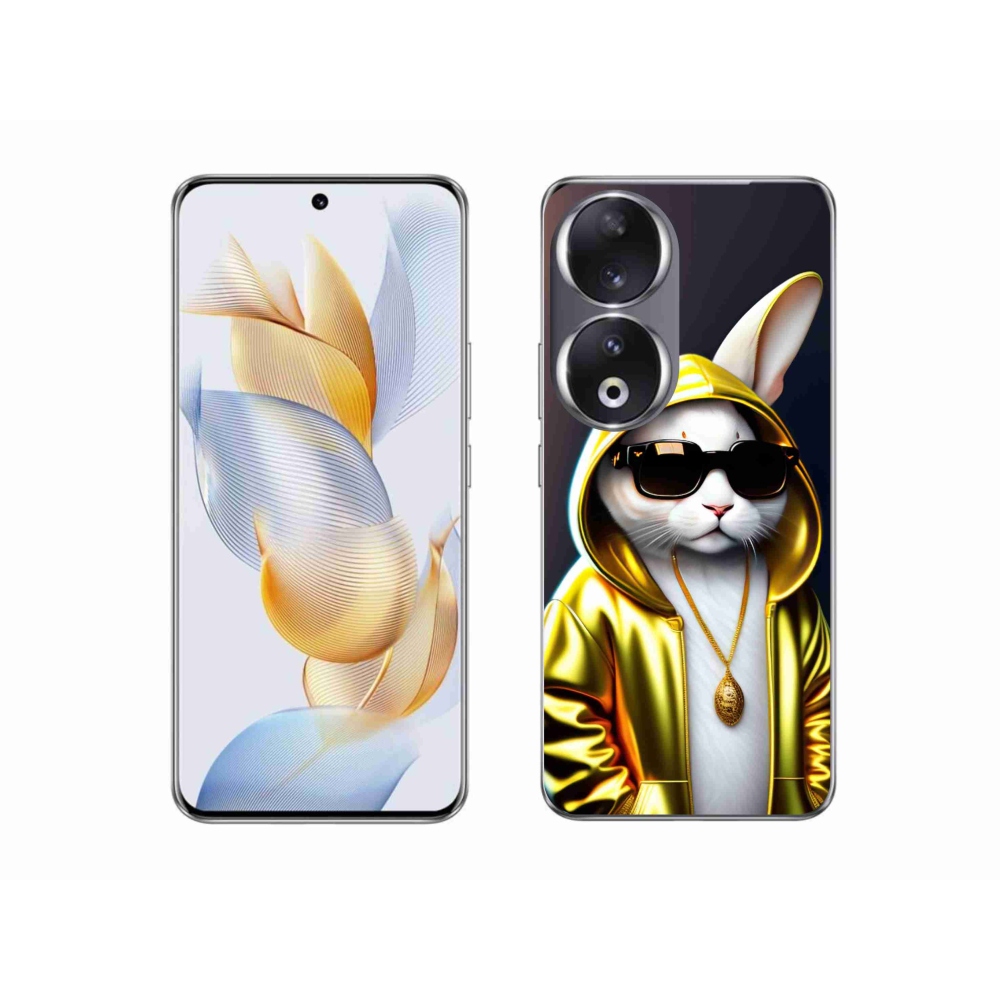 Gelový kryt mmCase na Honor 90 - kočka boss