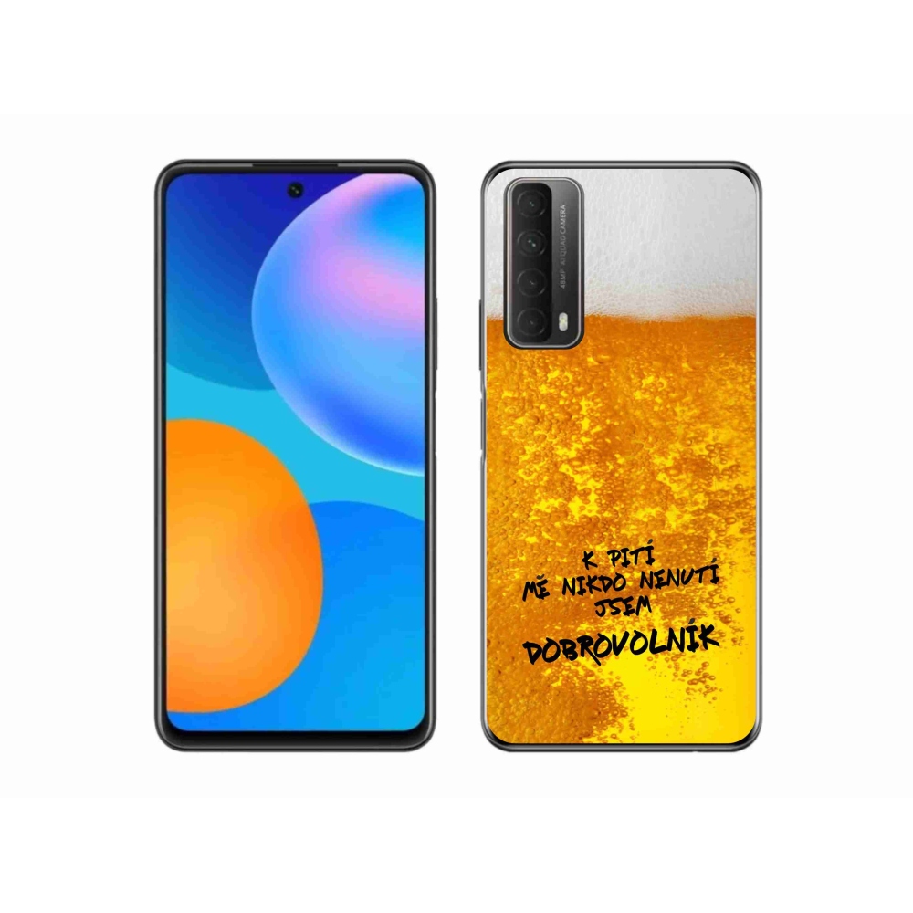 Gelový kryt mmCase na Huawei P Smart (2021) - pivní motiv 4