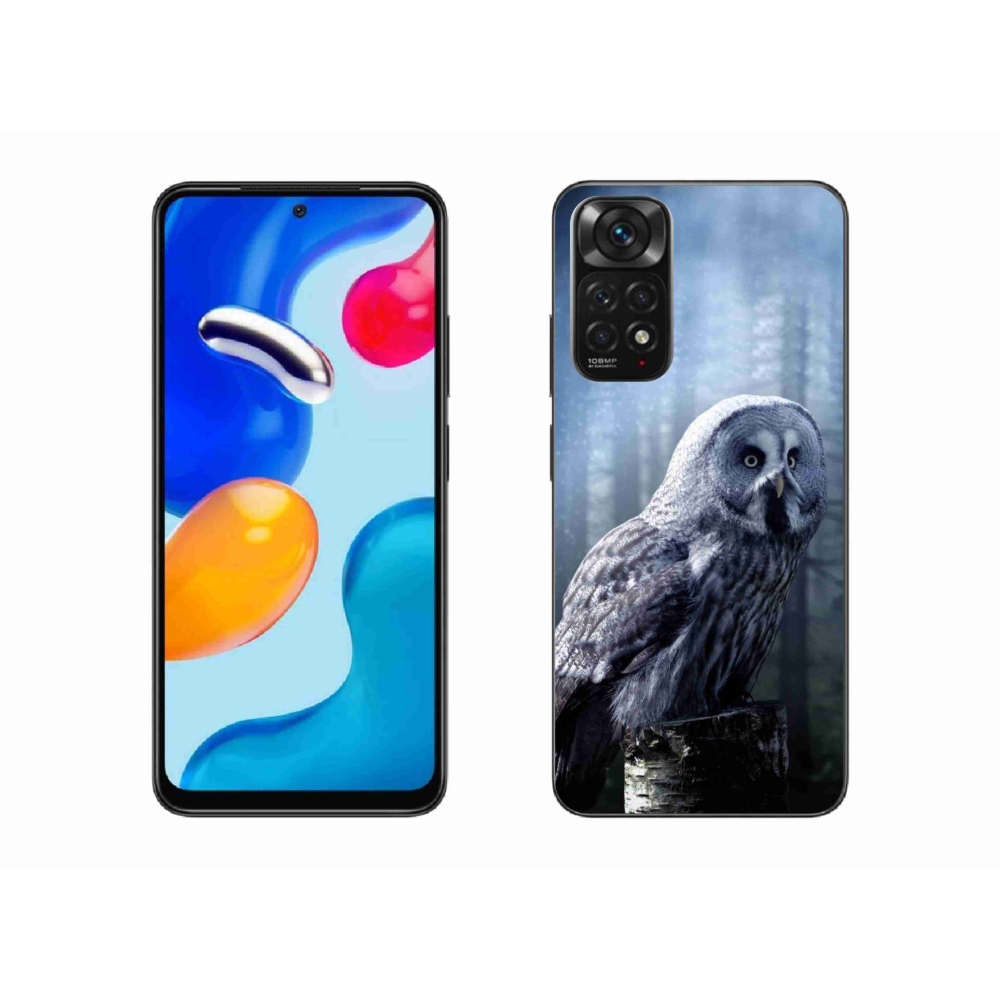 Gelový kryt mmCase na Xiaomi Redmi Note 11S 4G - sova