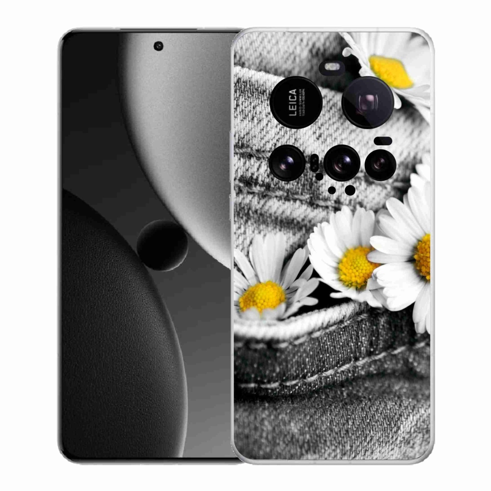Gelový kryt mmCase na Xiaomi 15 Ultra - kopretiny