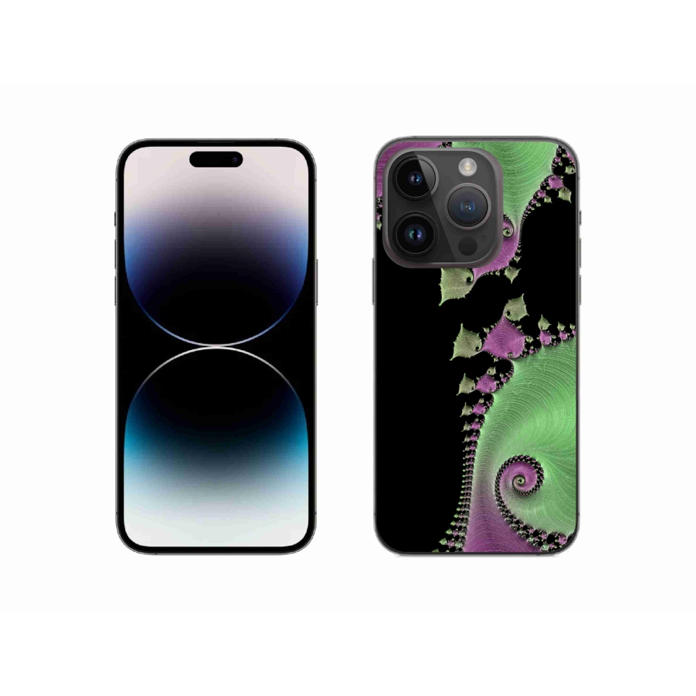 Gelový kryt mmCase na iPhone 14 Pro - abstraktní motiv 20