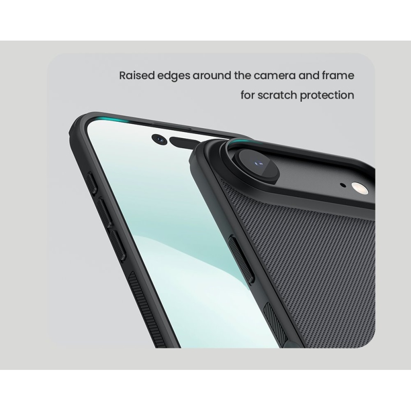 Nillkin Super Frosted PRO Zadní Kryt pro Apple iPhone 17 Air Black