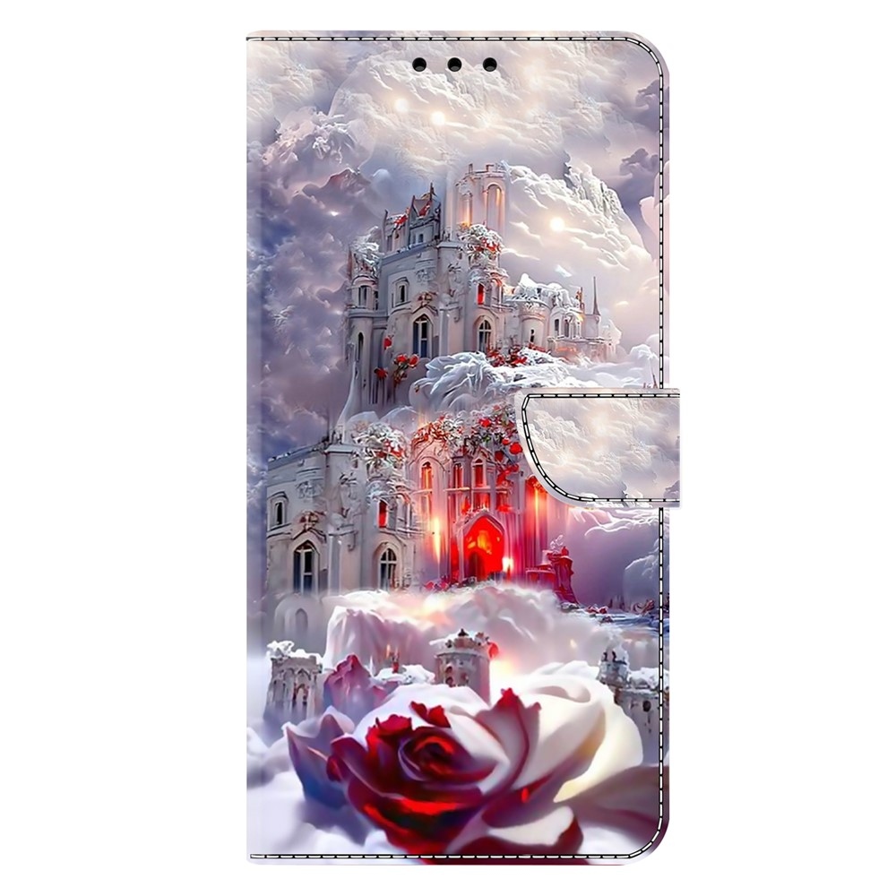 Firmly knížkové pouzdro na Samsung Galaxy A17 5G/A26 5G - růže a zámek