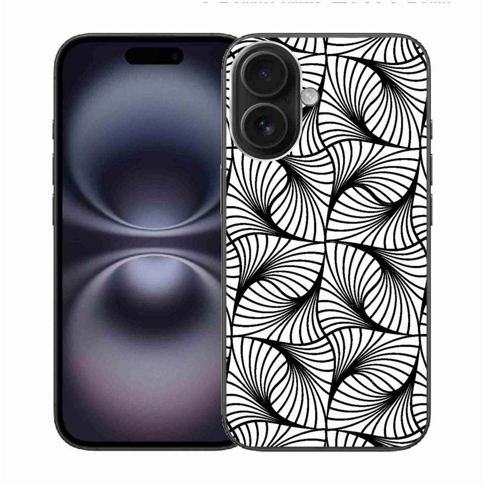 Gelový kryt mmCase na iPhone 16 - abstrakt 11