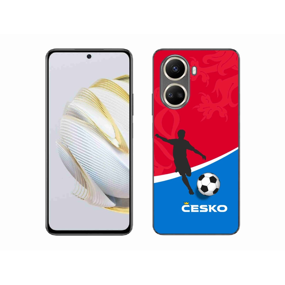 Gelový kryt mmCase na Huawei Nova 10 SE - fotbal Česko
