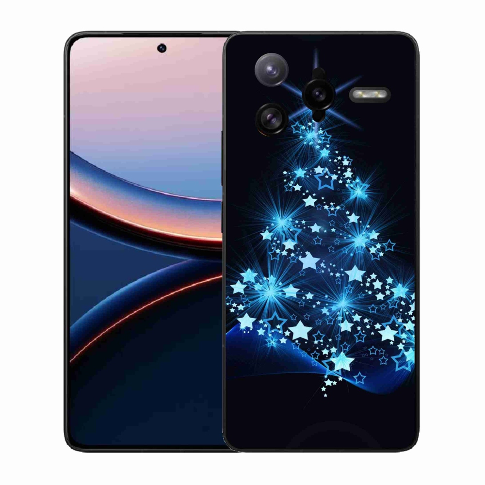 Gelový kryt mmCase na Xiaomi Poco F7 Ultra - vánoční stromek
