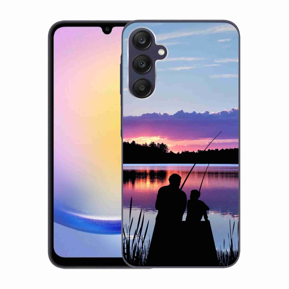 Gelový kryt mmCase na Samsung Galaxy A25 5G - rybaření 2