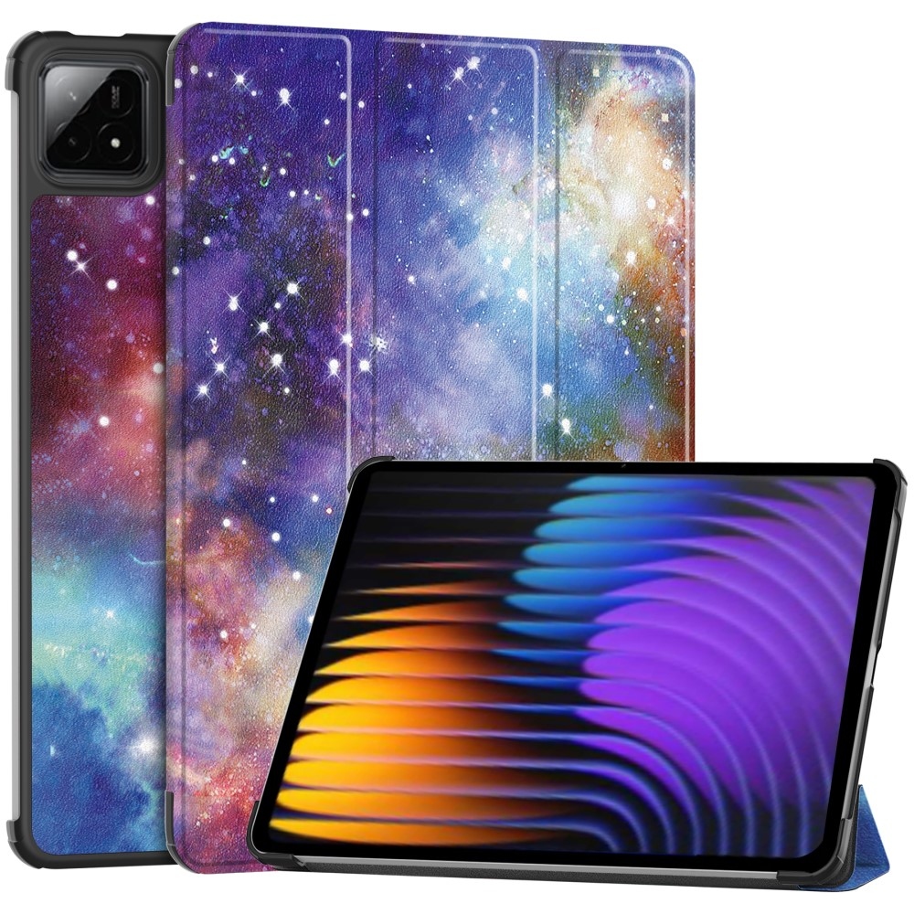 Patty chytré polohovací pouzdro na tablet Xiaomi Pad 7/7 Pro - vesmír