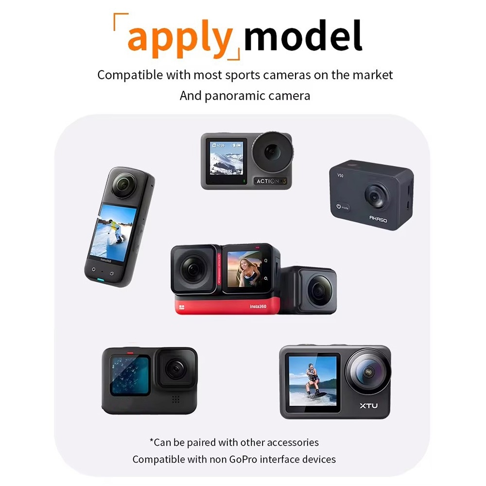 Plovoucí selfie tyč se stativem pro akční kamery