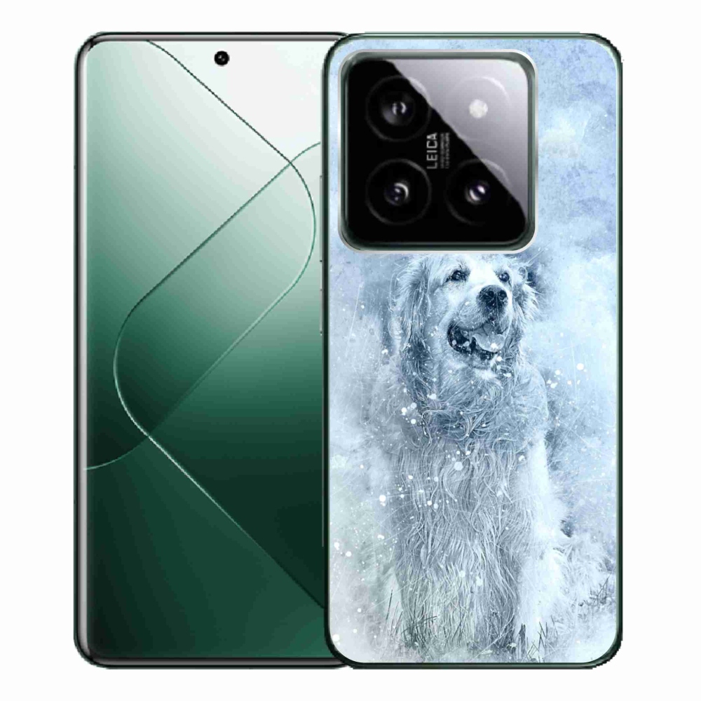 Gelový obal mmCase na Xiaomi 14 Pro - retrívr