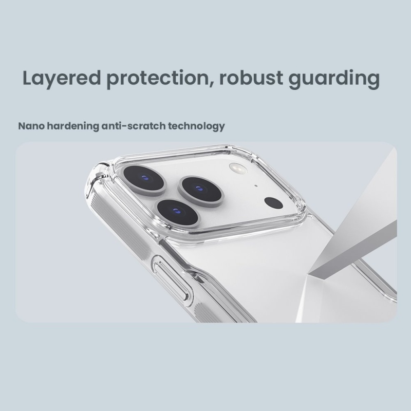 Nillkin Nature TPU PRO Kryt pro Apple iPhone 17 Pro Transparent
