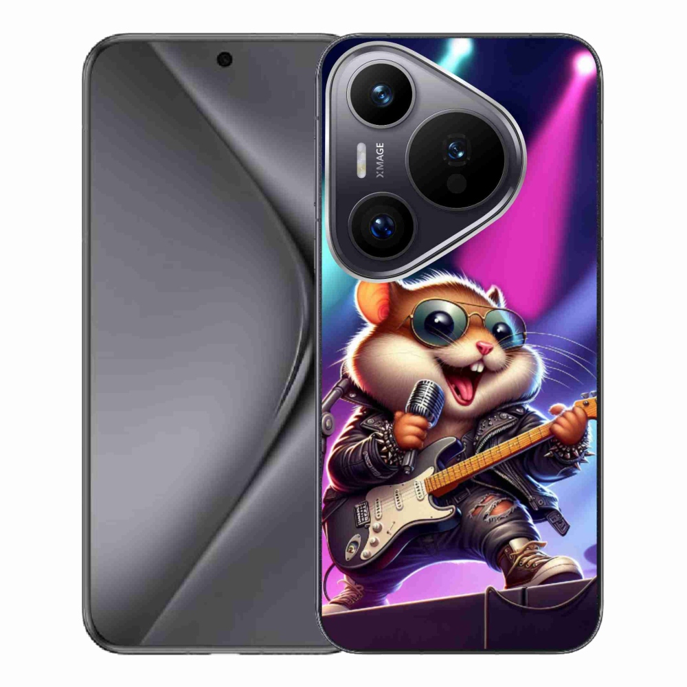 Gelový kryt mmCase na Huawei Pura 70 Pro - křeček rocker