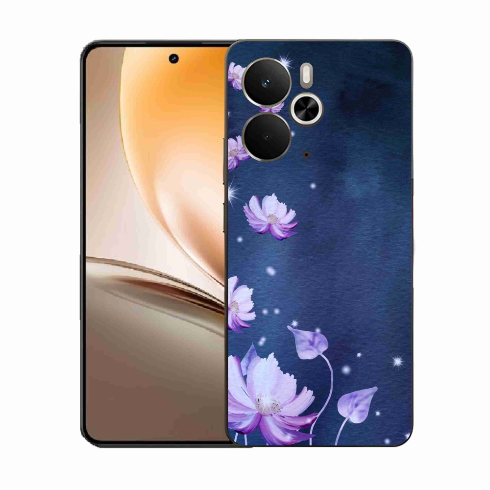 Gelový kryt mmCase na Realme 14 5G - padající květy