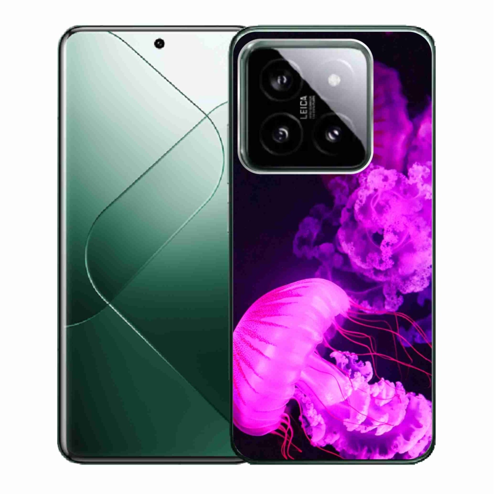 Gelový kryt mmCase na Xiaomi 14 - medúza 1