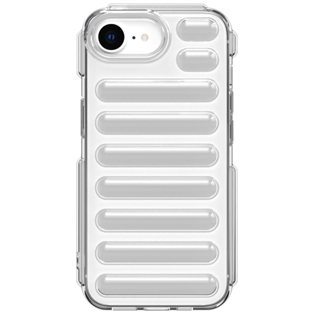 Capsule odolný gelový obal na iPhone 16e - průhledný