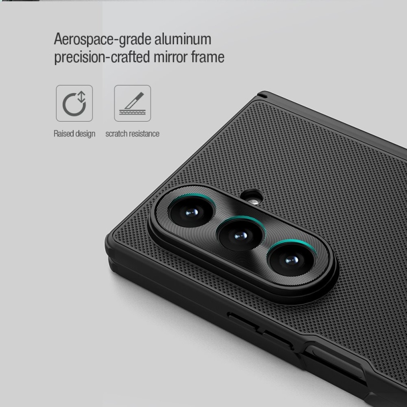 Nillkin Super Frosted FOLD Magnetic Zadní Kryt pro Samsung Galaxy Z Fold 7 Black