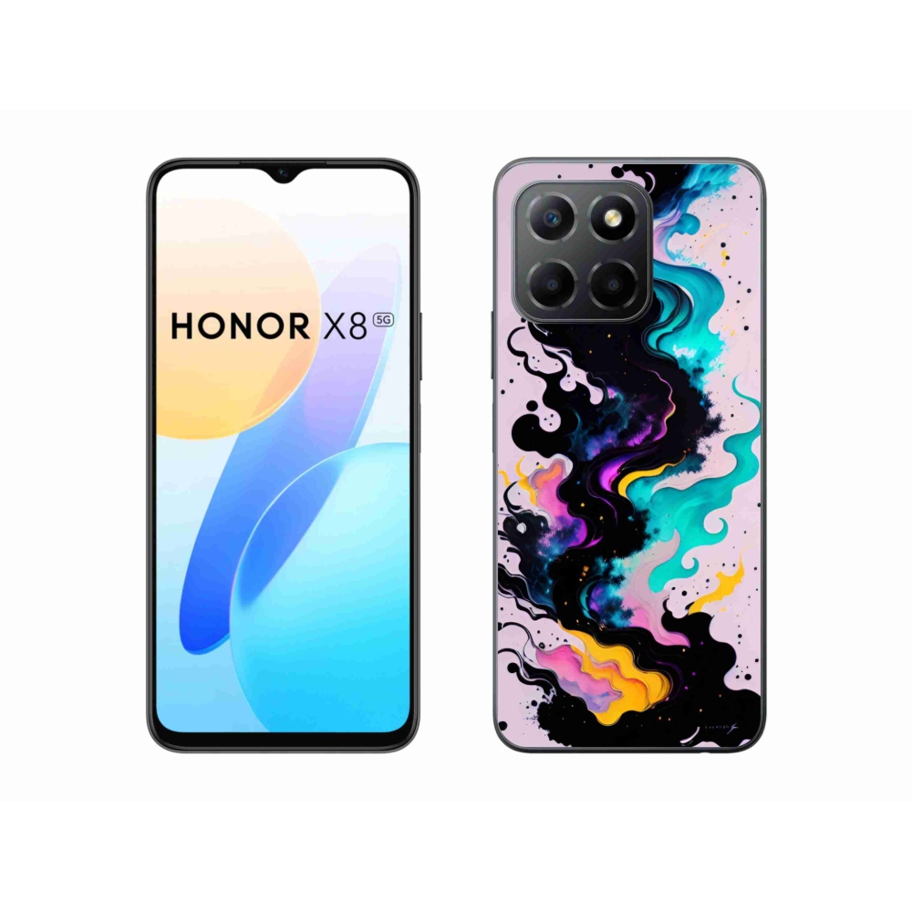 Gelový kryt mmCase na Honor X8 5G - abstraktní motiv 4