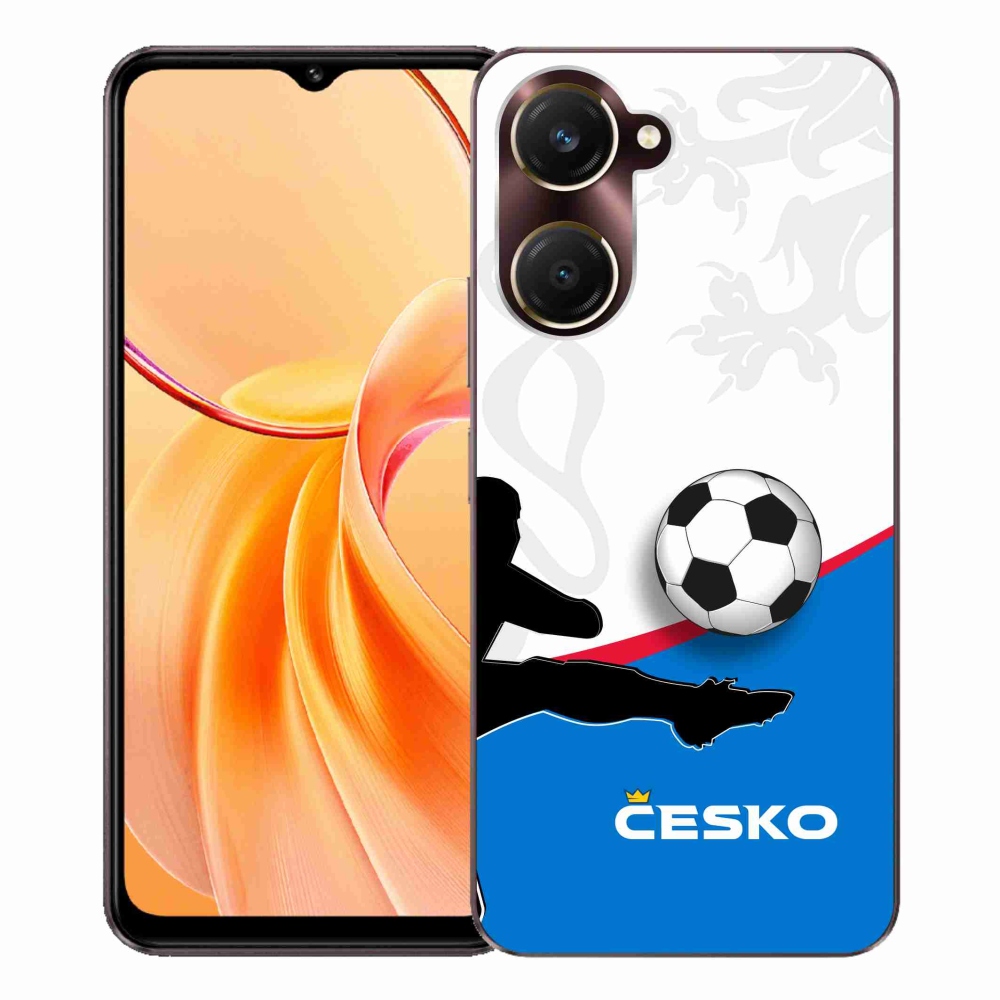 Gelový kryt mmCase na Vivo Y28s 5G - fotbal Česko 3