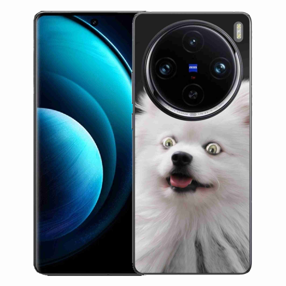 Gelový kryt mmCase na Vivo X100 Pro 5G - bílý špic