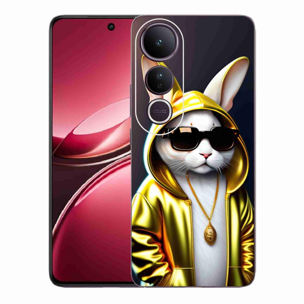 Gelový kryt mmCase na Vivo V50 Lite 4G/5G - kočka boss