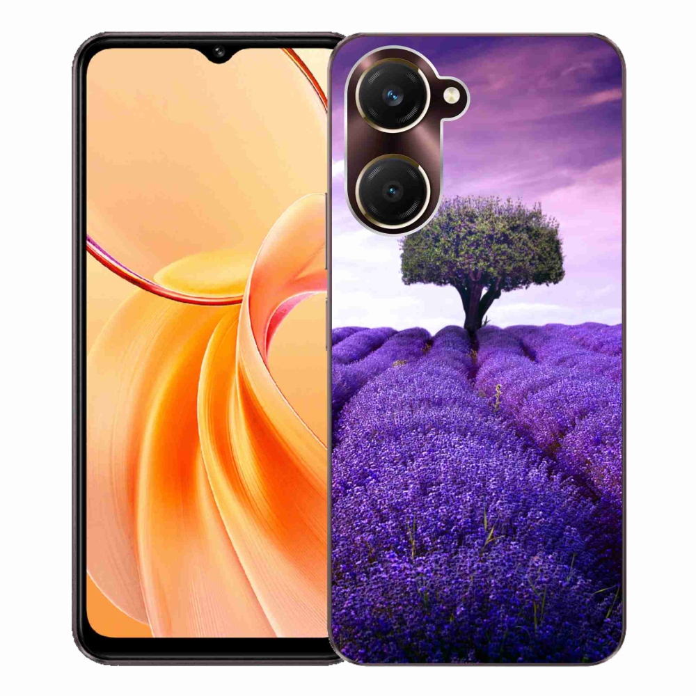 Gelový kryt mmCase na Vivo Y28s 5G - levandulová louka