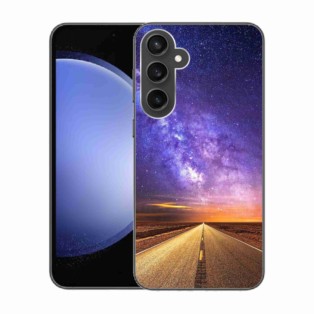 Gelový kryt mmCase na Samsung Galaxy S23 FE - americká silnice