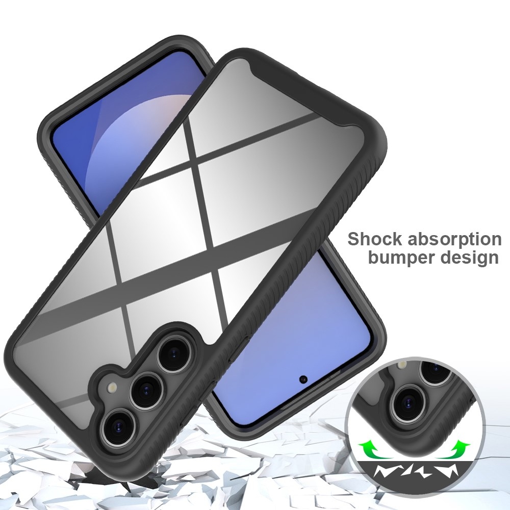 Anti-Drop 2v1 odolný kryt na Samsung Galaxy S25+ - černý