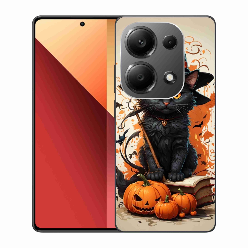 Gelový kryt mmCase na Xiaomi Redmi Note 13 Pro 4G/Poco M6 Pro - kocour čaroděj