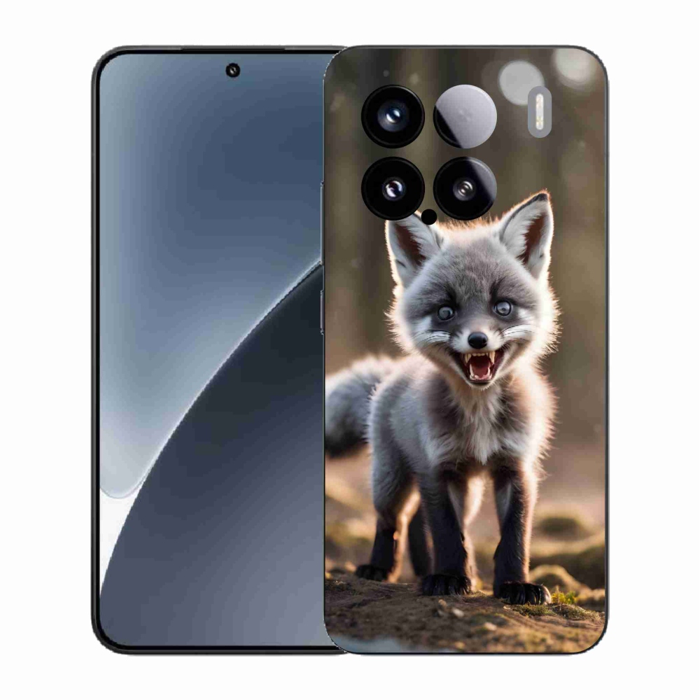Gelový kryt mmCase na Xiaomi 15 - rozzuřená liška