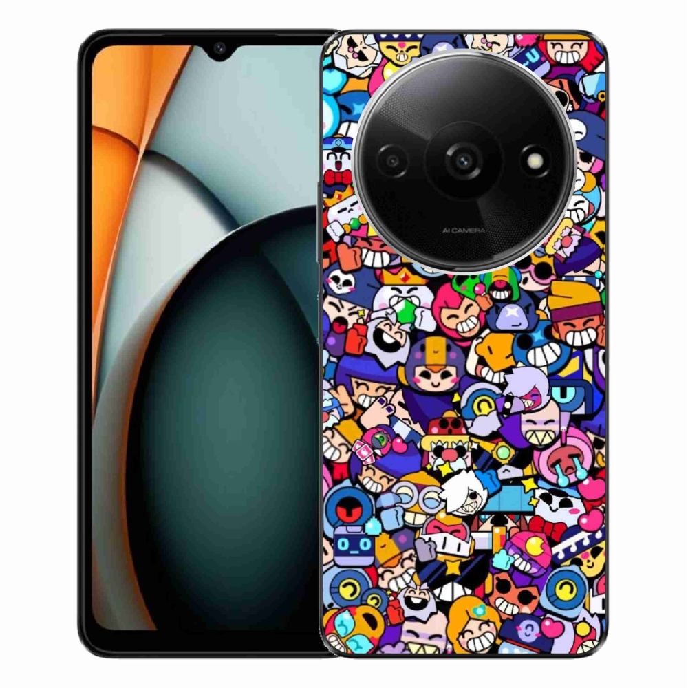Gelový kryt mmCase na Xiaomi Redmi A3  - brawl stars 2