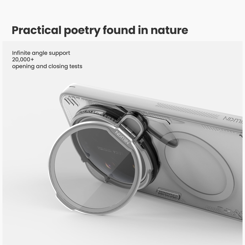 Nillkin Iceblade Prop Magnetic Kryt pro Xiaomi 17 Ultra Dark Night Black