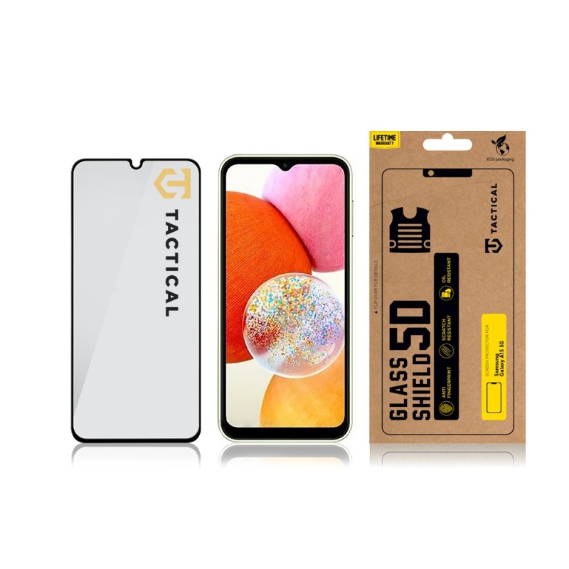 Tactical Glass Shield 5D sklo pro Samsung Galaxy A15 4G/5G Black