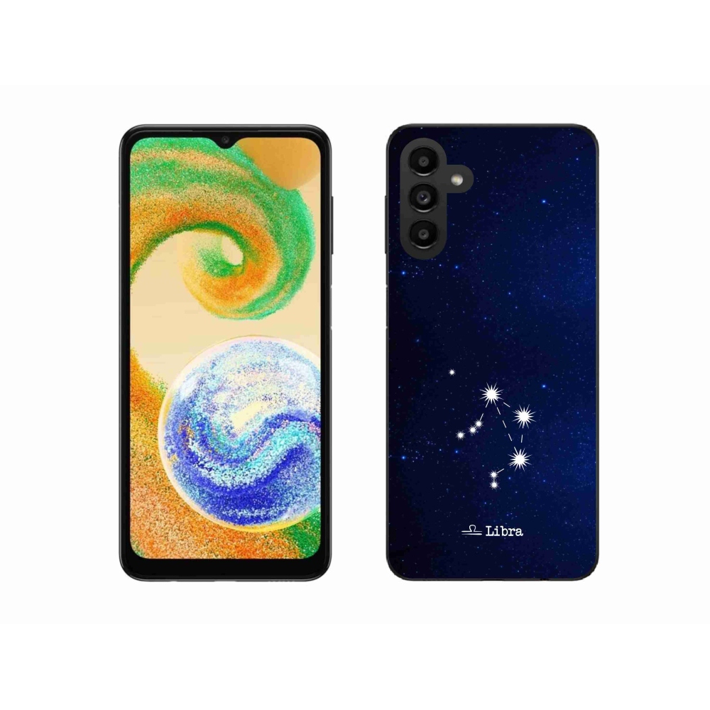 Gelový kryt mmCase na Samsung Galaxy A04s (164.7x76.7x9.1mm) - souhvězdí Váhy