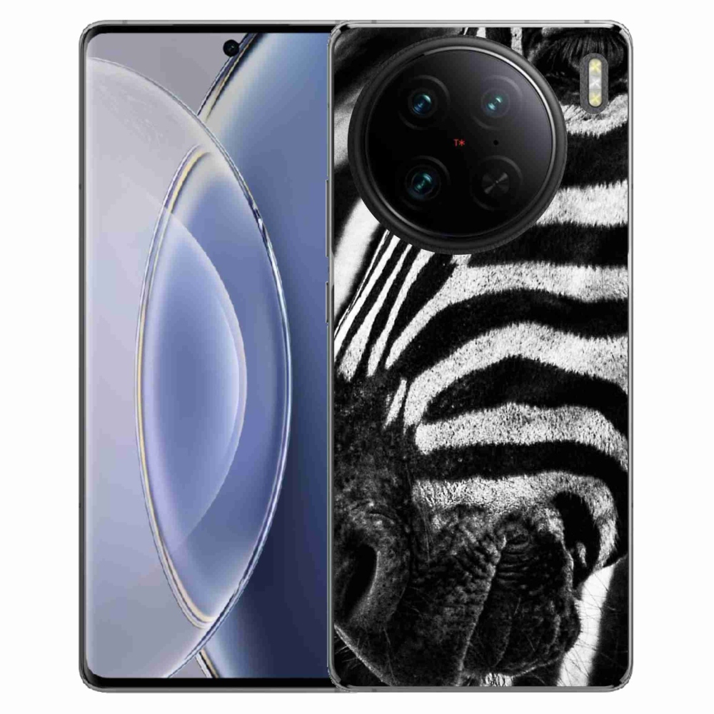 Gelový kryt mmCase na Vivo X90 Pro - zebra
