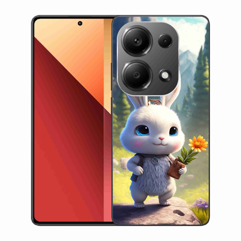 Gelový kryt mmCase na Xiaomi Redmi Note 13 Pro 4G/Poco M6 Pro - roztomilý králíček