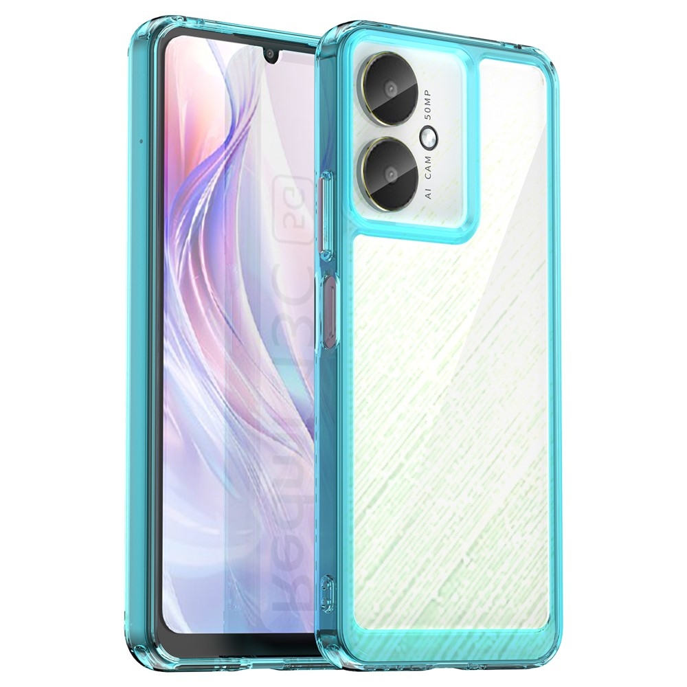 Gelový obal s pevnými zády na Xiaomi Redmi 13C 5G - světlemodrý