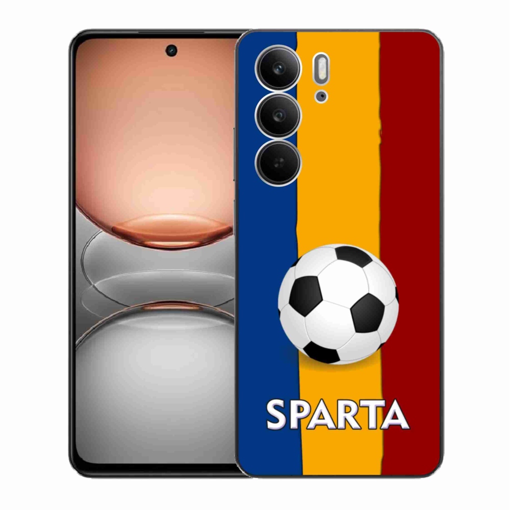Gelový kryt mmCase na Realme C75 - fotbal 1