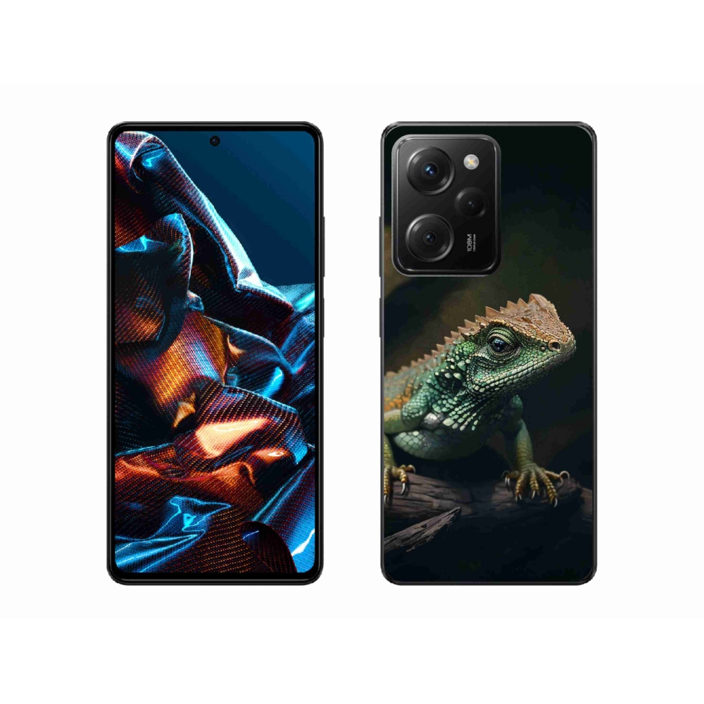 Gelový kryt mmCase na Xiaomi Poco X5 Pro 5G - ještěr