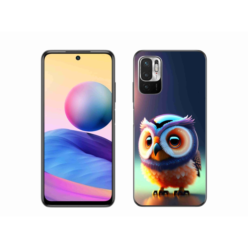 Gelový kryt mmCase na Xiaomi Poco M3 Pro/5G - sovička