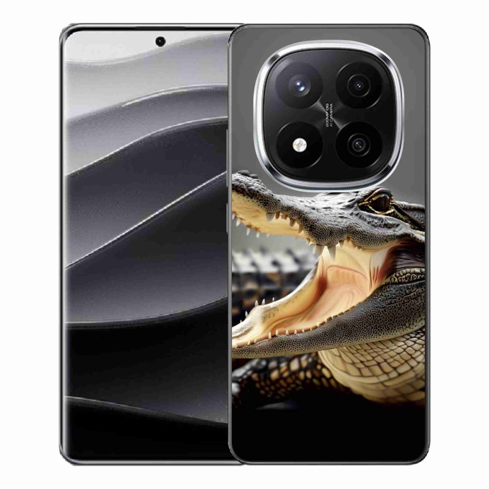 Gelový kryt mmCase na Xiaomi Redmi Note 14 Pro+ 5G - krokodýl