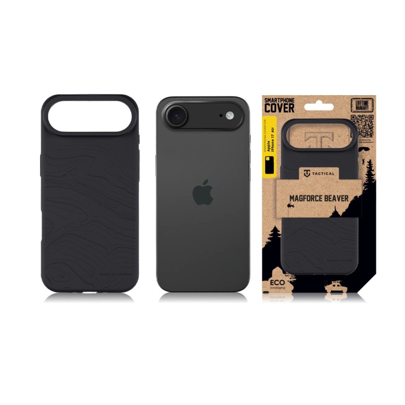 Tactical MagForce Beaver Kryt pro iPhone 17 Air Asphalt